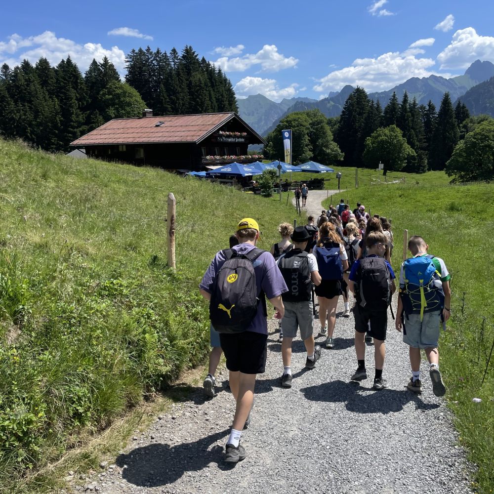 Natur und Umwelt erleben – Projektwoche im Allgäu